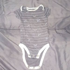 Carters 0-3m Dino onsie